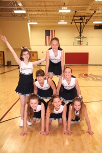 Immanuel Lutheran cheerleaders are ambassadors for our school