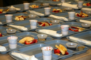 Hot lunch program provided to students at Immanuel Lutheran elementary and middle schools